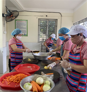 Hội thi nhân viên nuôi dưỡng giỏi cấp trường ” năm học 2023-2024